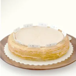 花轟小姐 cake.coffee.dessert│宜蘭戚風蛋糕‧甜點‧午茶‧咖啡廳-蛋糕-整模伯爵茶千層蛋糕