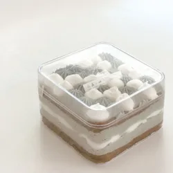 芝麻杏仁豆腐巧克力戚風蛋糕(珠寶盒盒裝)-花轟小姐